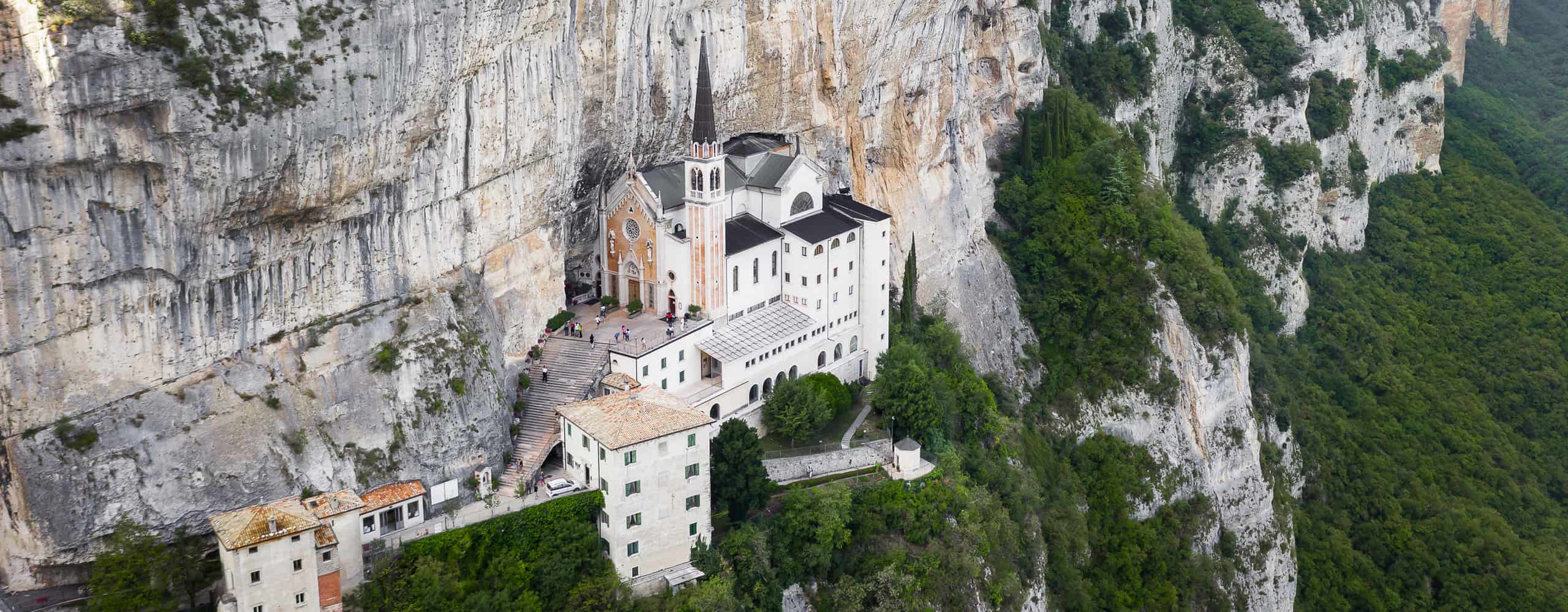 Sanctuary Of Madonna Della Corona, Italy
