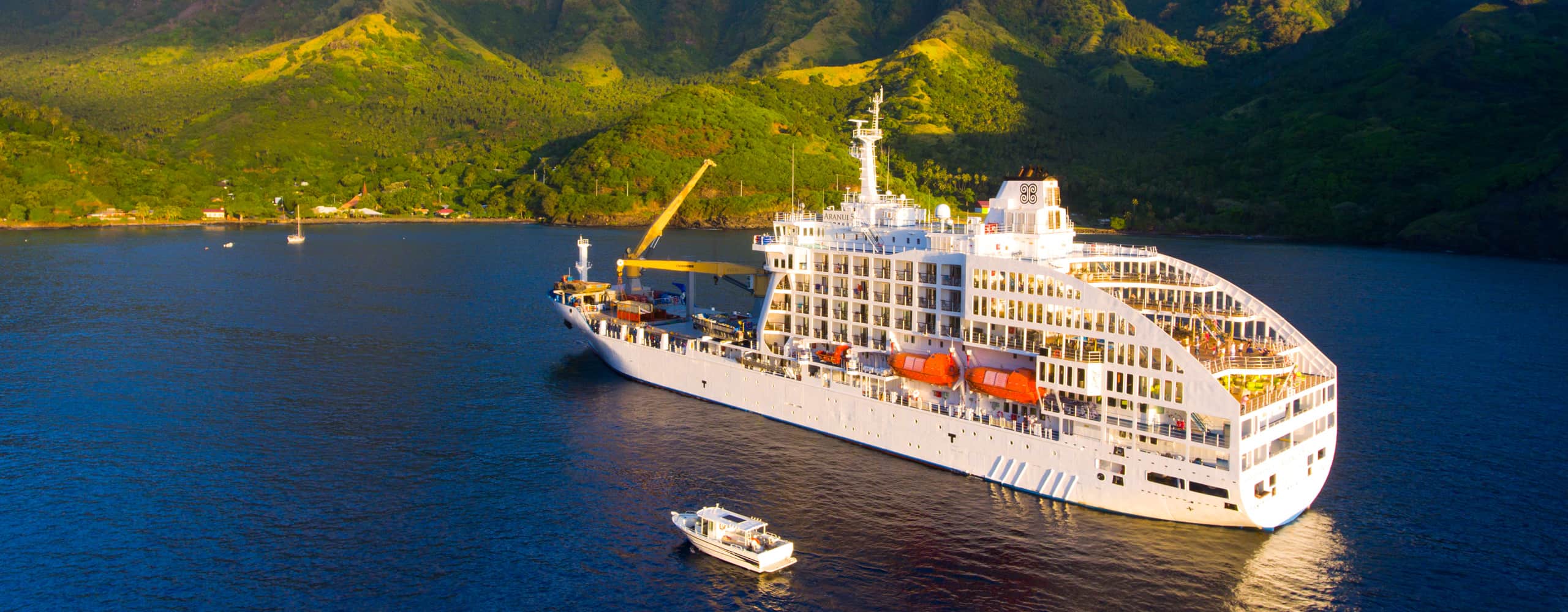 Aranui 5 In The Marquesas Islands, French Polynesia