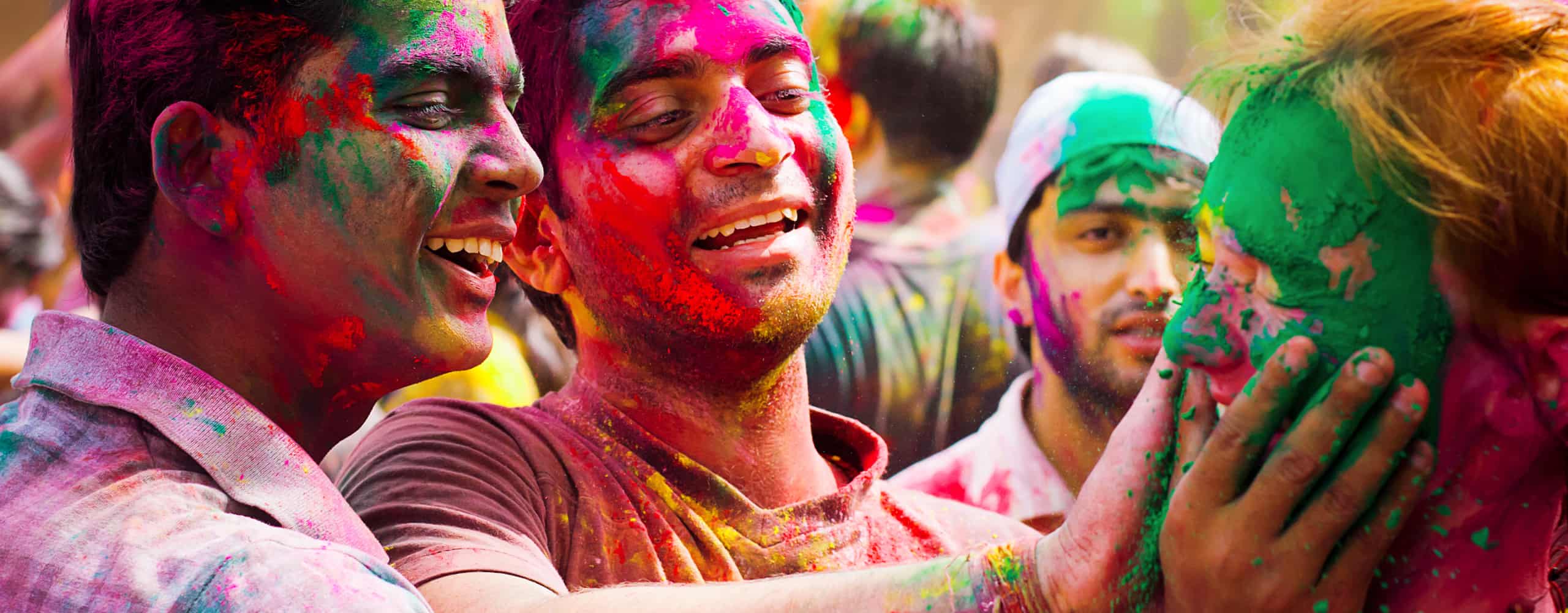 Holy Festival In Delhi, India